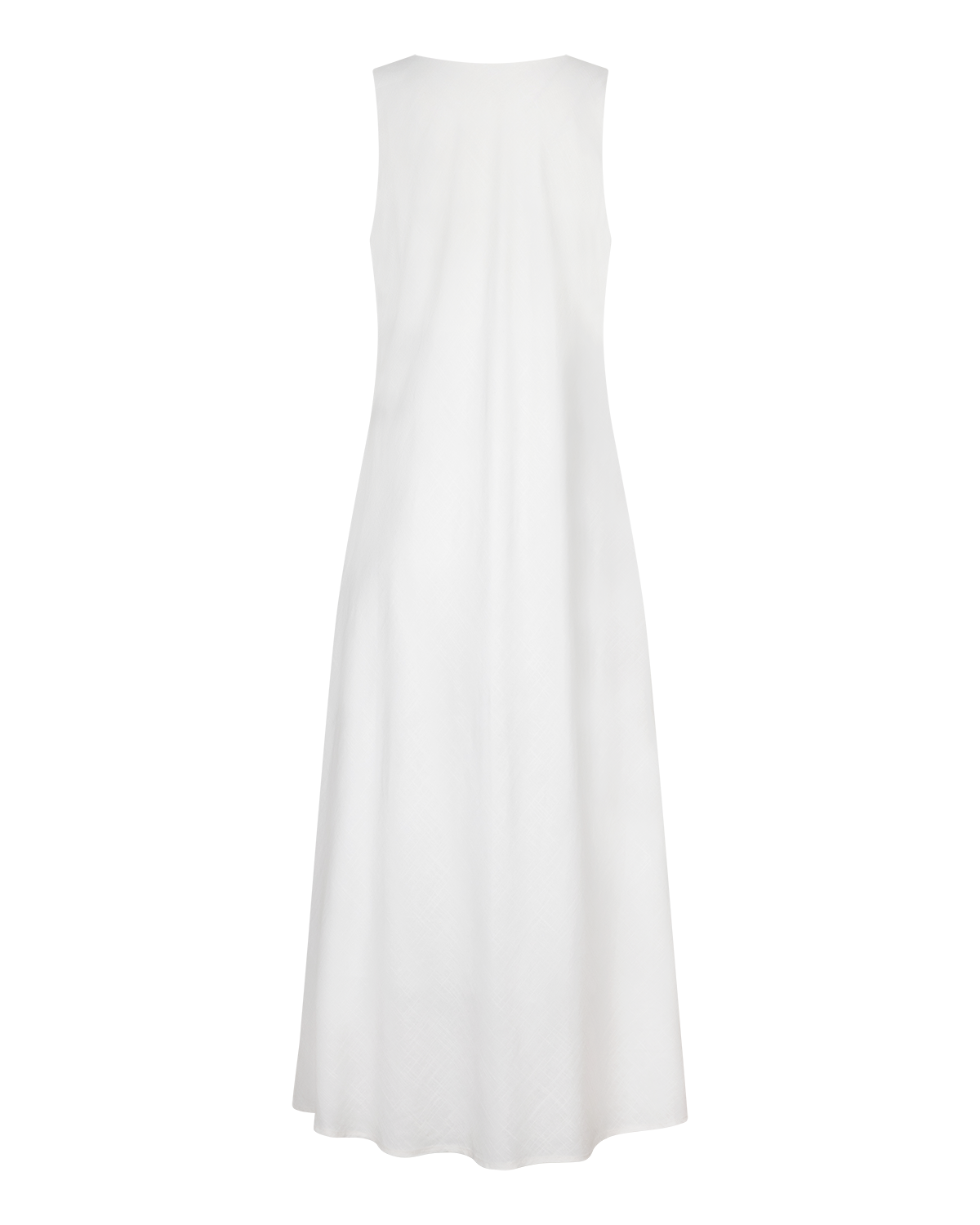 Sleeveless Column Dress Chalk