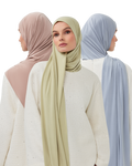 Soft Pastels Premium Modal Long-Scarf Set