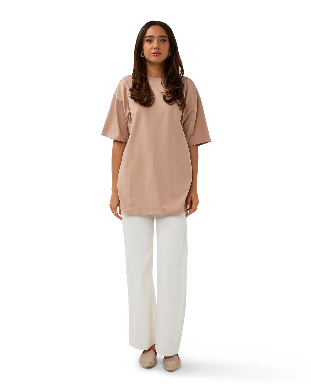 Wide-Leg Jean Chalk