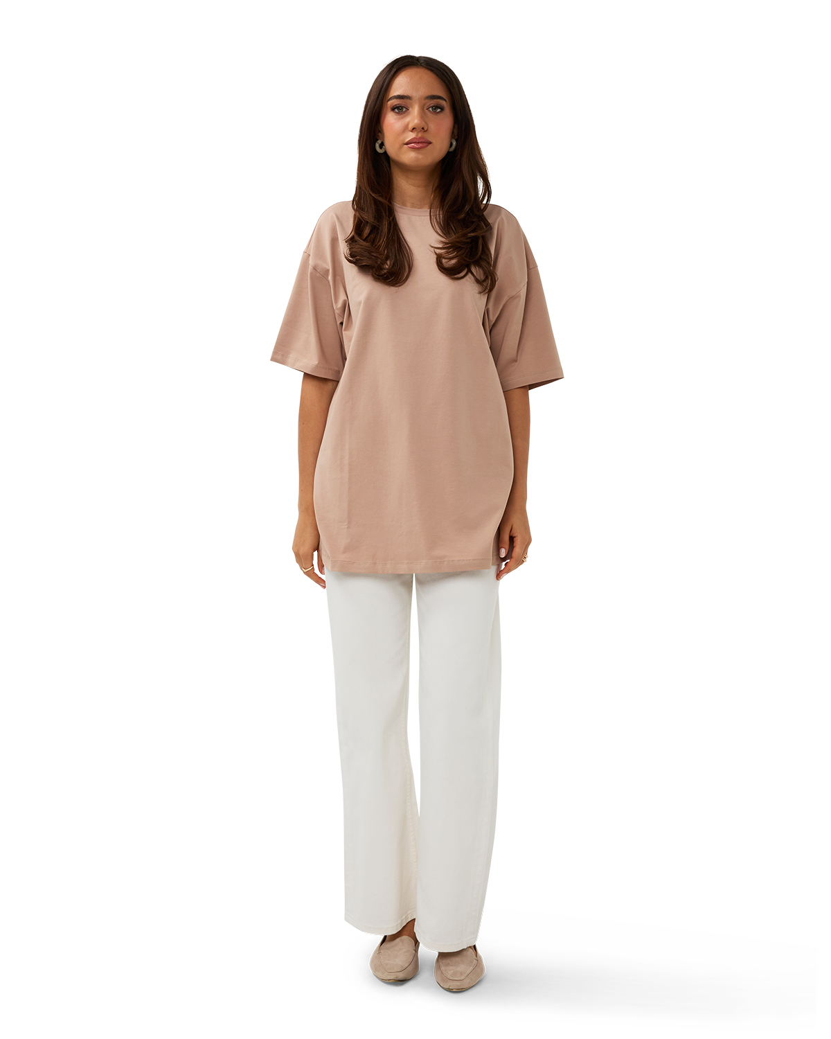 Wide-Leg Jean Chalk