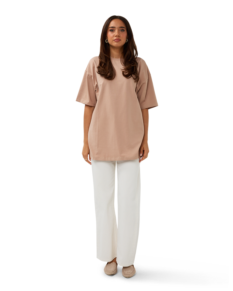 Wide-Leg Jean Chalk