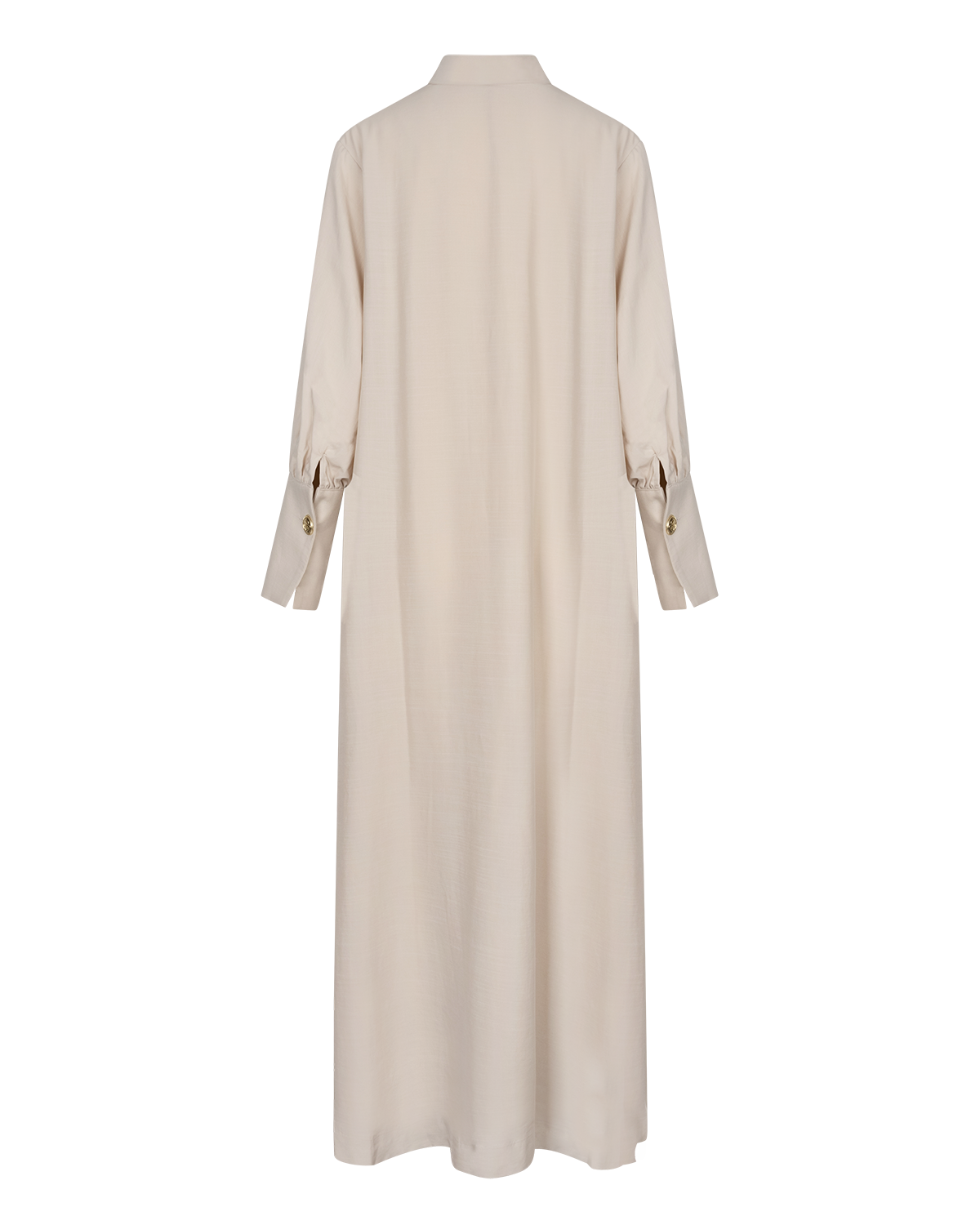 V-Neck Column Dress Bone