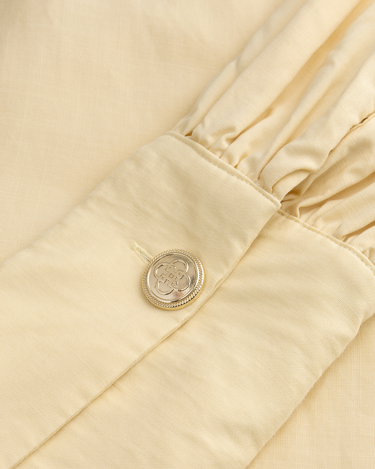 V-Neck Column Dress Butter Yellow