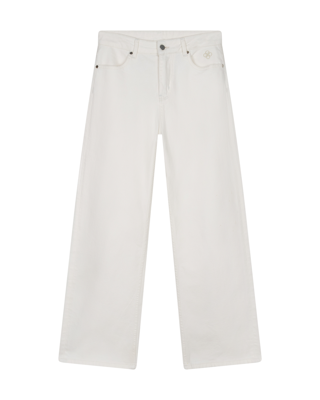 Wide-Leg Jean Chalk