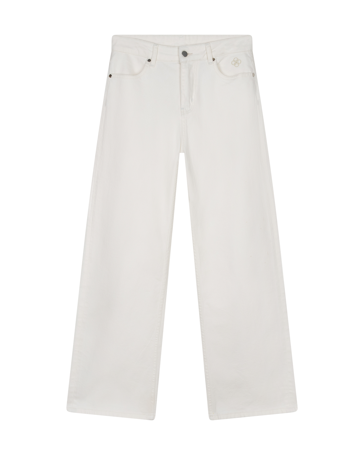 Wide-Leg Jean Chalk