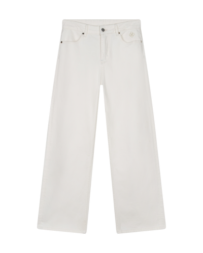 Wide-Leg Jean Chalk