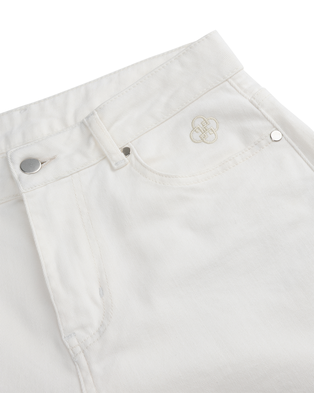 Wide-Leg Jean Chalk