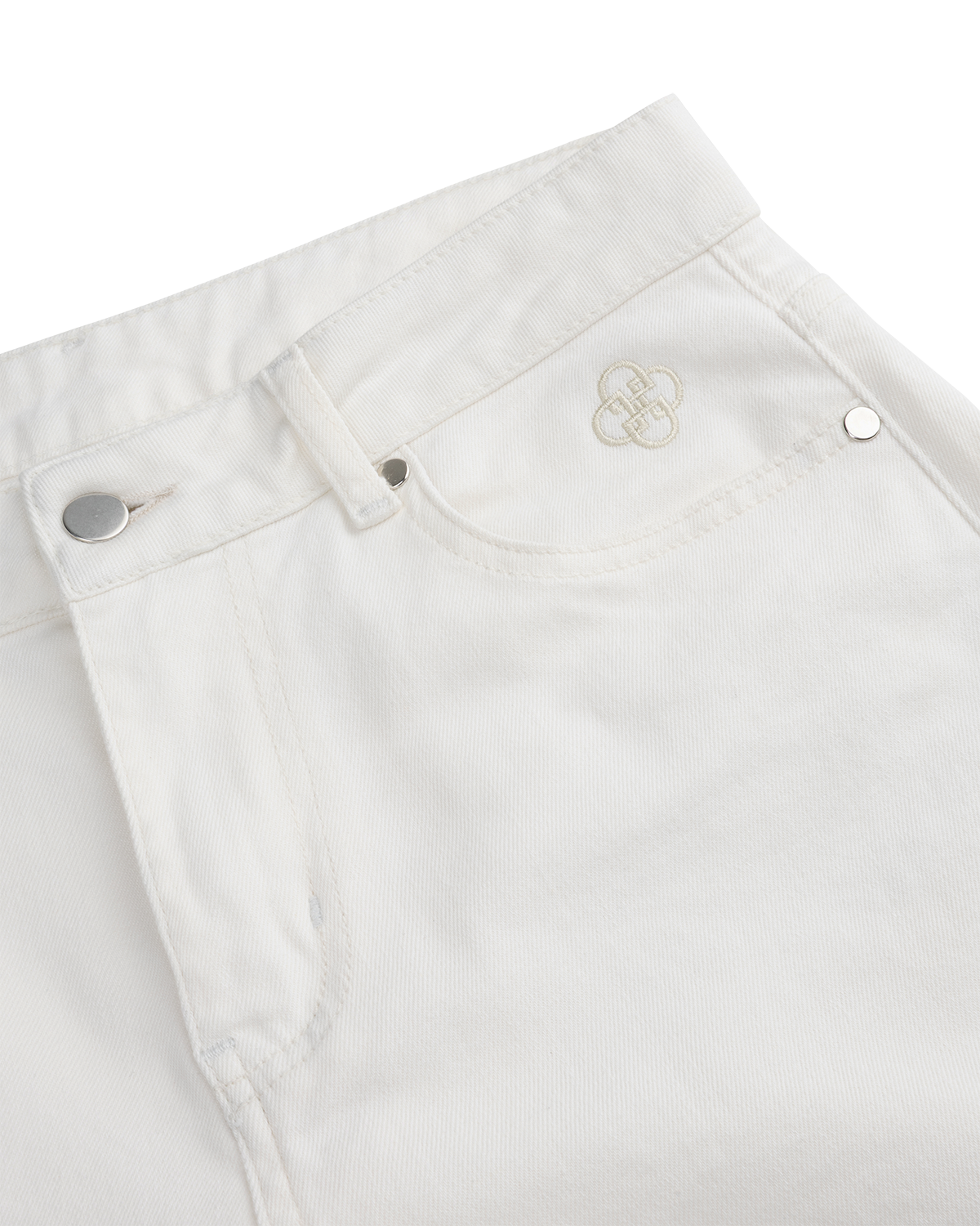 Wide-Leg Jean Chalk