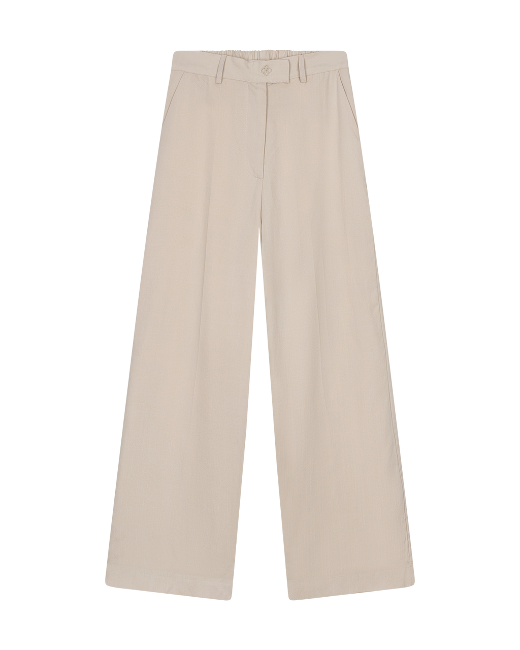 Wide-Leg Trouser Bone