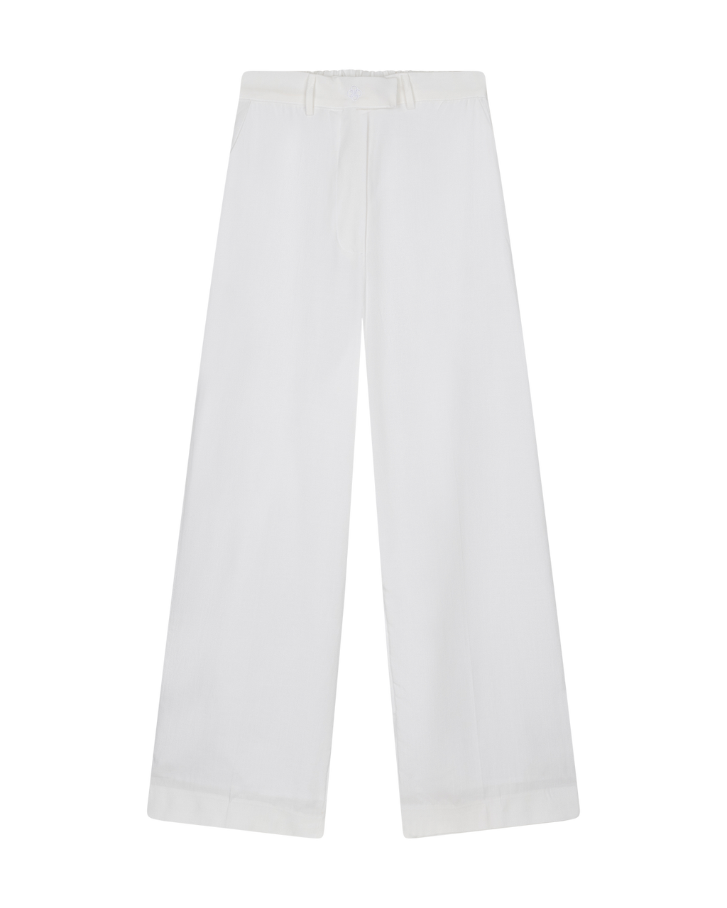 Wide-Leg Trouser Chalk