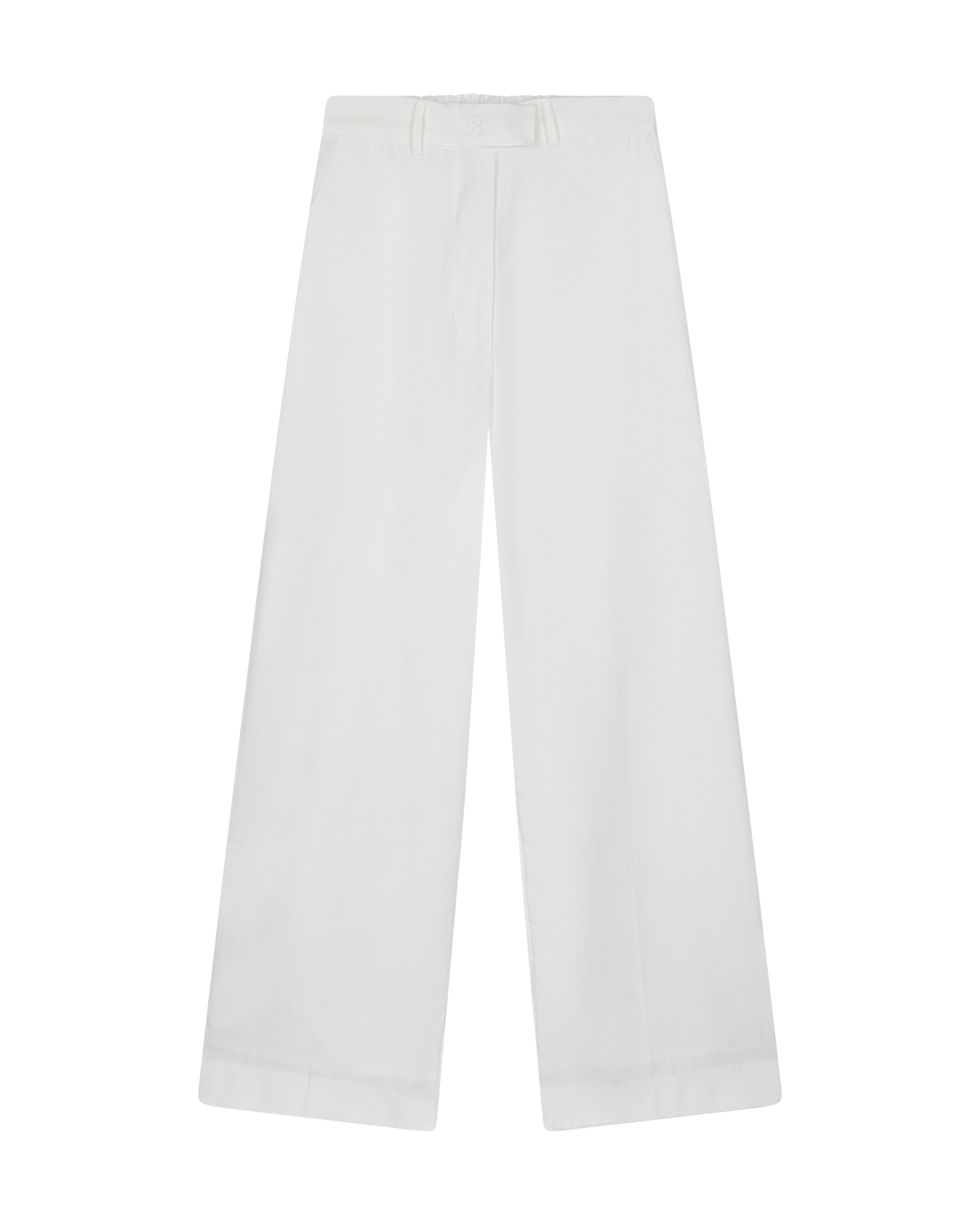 Wide-Leg Trouser Chalk