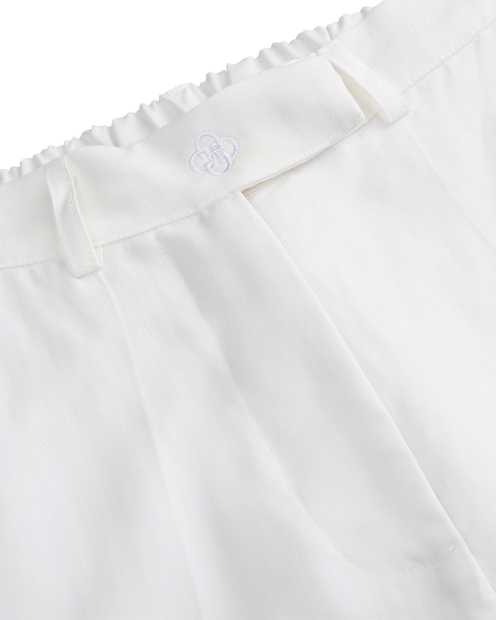 Wide-Leg Trouser Chalk