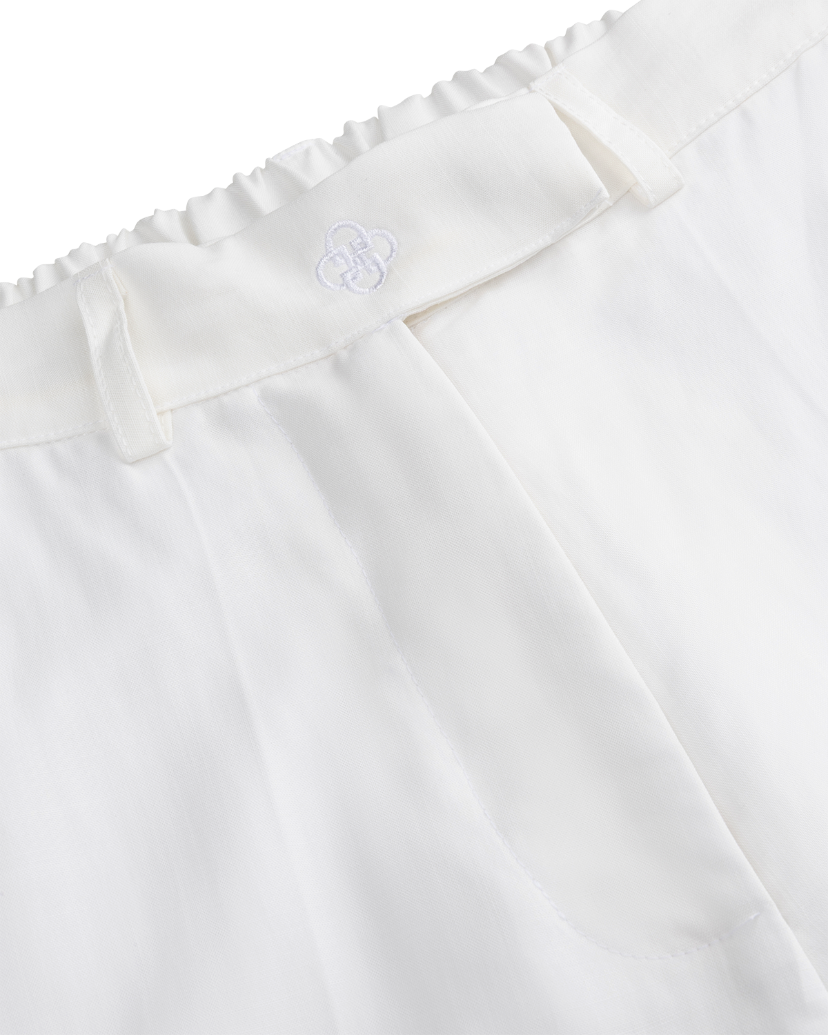 Wide-Leg Trouser Chalk