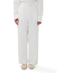 Wide-Leg Trouser Chalk